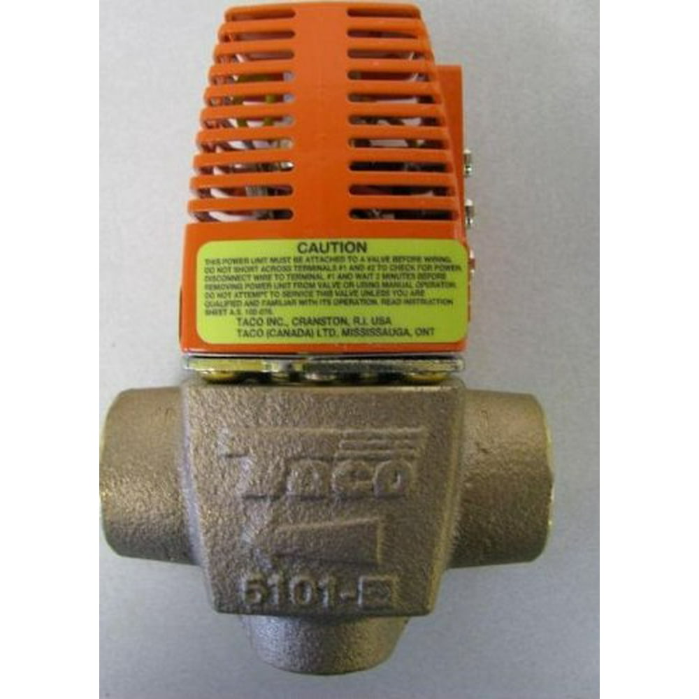 Taco 5101G2 Threaded 2Way Geothermal Zone Valve 3/4"