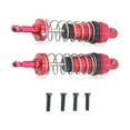 thumbnail image 1 of ZheElen Lot de 2 Amortisseurs Modification Pièces de Rechange Accessoires pour WLtoys 124018 124016 124017 Rouge 1Ensemble, 1 of 6