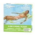 thumbnail image 6 of Aqua Leisure Water 4-in-1 Pool Hammock, Lime & Zero Gravity Float, Green, 6 of 11