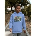 thumbnail image 2 of Speedway Classic - Retro Racing Car Graphic Youth's Hoodie, 2 of 4