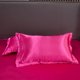 thumbnail image 4 of Juego de cama de satén - Hot Pink, 4 of 6