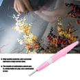 thumbnail image 3 of Embroidery Felting Needle Punch Pen with 3 Fine Needles Set Tool for DIY Craft (Pink), 3 of 10