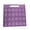Purple, variant on Portable Handle Mahjong Charleston Practice Board, Square PLA Solo Training Tray for American Mahjong Learners, Pink