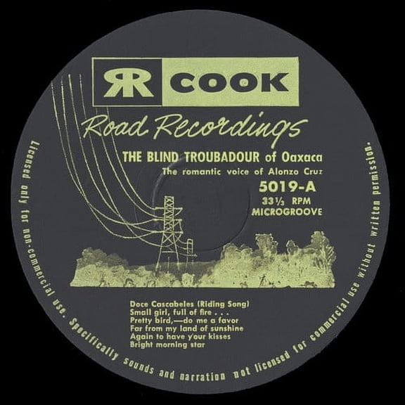 Alonzo Cruz - Blind Troubador of Oaxaca - World / Reggae - CD