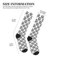 thumbnail image 2 of Picia Happy Soccer Printed Sports Compression Socks - 15-20mmHg Graduated Compression, High-Performance Soft and Breathable Socks for Men and Women, 2 of 5