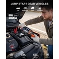 thumbnail image 2 of GOOLOO A3X 3000A Supersafe Jump Starter with Air Compressor, Portable Car Battery Booster (9.0 Gas/6.5L Diesel) with 150PSI Auto-Shutoff Tire Inflator, 2 of 8