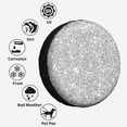 thumbnail image 6 of Kdxio GlitterSilver for Tire Cover Wheel Protectors Tyre Covers Weatherproof Wheel Covers Universal Fit for Trailer Rv SUV Truck Camper Travel Trailers 15 inch, 6 of 8