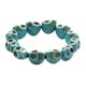 thumbnail image 2 of Pulseras ajustables de pareja turquesa - Set a juego tejido a mano para hombres y mujeres, longitud ajustable de 20 cm, 2 of 2