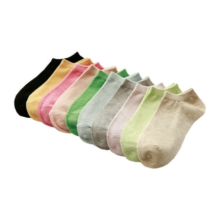 

Sokyshop - Soft Cotton Women s Ankle Socks 9 Pairs