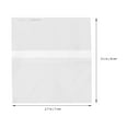 thumbnail image 2 of CIMAXIC 200 Pcs Film Rétractable Transparent PVC Emballage Rétractable Protecteur d'Étanchéité, 3.15"X2.76"X0.04 Pouces, 2 of 5