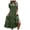 Army Green, variant on Kyusrd Summer Dress For Women Homecoming Dresses Summer Dress For Women T-Shirt Dress Women's New Fashion Irregular Collar Button Long Sleeve Dresses