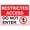 Warning Sign 4, variant on Restricted Access Authorized Personnel Only Tin Sign - 8"x12" Vintage Metal Warning Sign for Home Farm Bar Coffee Shop Club, Restricted Zone, Access Control