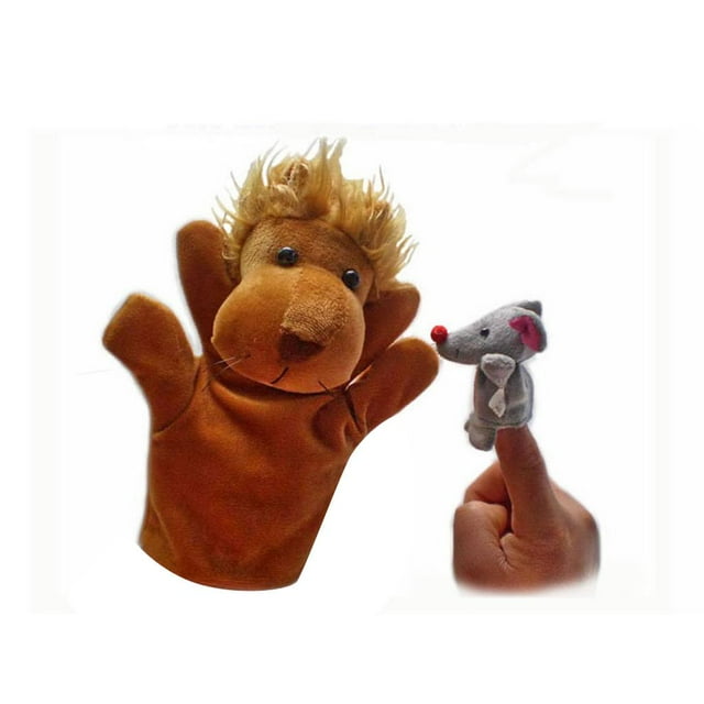 2 Piezas Juegos de Aprendizaje Peluche de en apariencia y Ratón