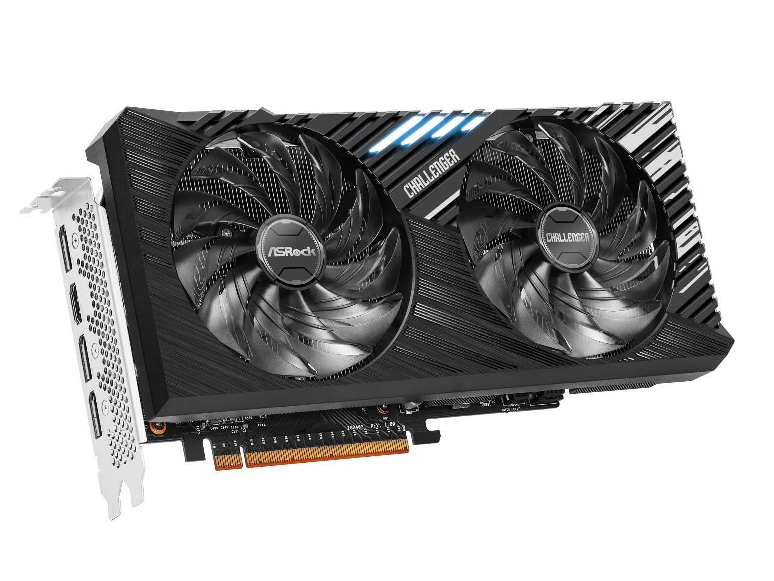 ASRock Challenger Arc A750 8GB GDDR6 PCI Express 4.0 x16 ATX Graphics Card A750 CL SE 8GO