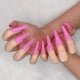 thumbnail image 1 of 24pcs Deep Nude Pure Color Ballerina Long Coffin Glossy Fake Nails - Press On Nail False Tips Manicure For Women And Girls, 1 of 4