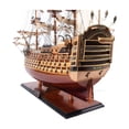 thumbnail image 6 of Old Modern Handicrafts T033F1 27 in. Ultimate HMS Victory Combo of Model Ship & Classic Hat - Medium, 6 of 10