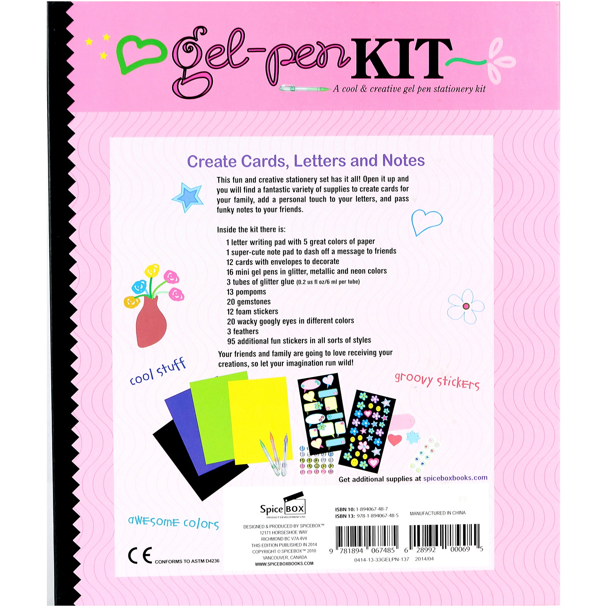 Spice Box™ Gel Pen Kit for Kids, 1 ct - Ralphs
