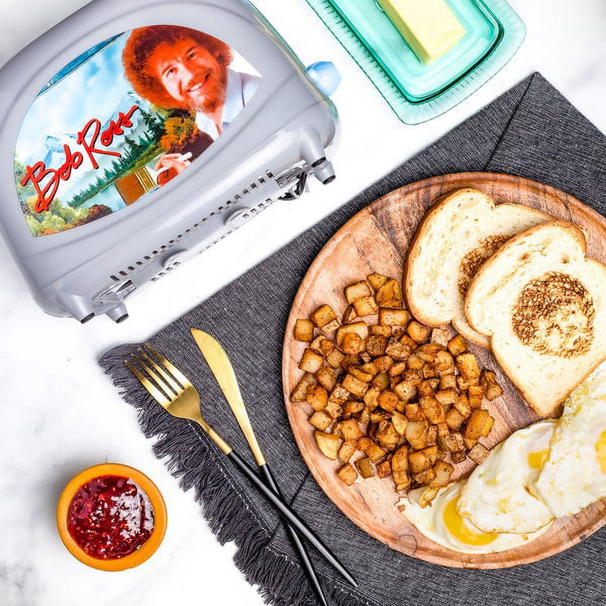 Uncanny Brands Bob Ross Toaster