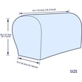 thumbnail image 3 of Fundas elásticas para reposabrazos, fundas de LICRA para brazos para sillas, sofás, sillones, fundas para sofá reclinable con pasadores giratorios, 2 uds., 3 of 5