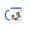 Blue/White, variant on 3drose, Funny Pug Dog and Cavalier Puppy Dog Playing on Seesaw Cartoon, 11oz Magic Transforming Mug
