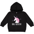 thumbnail image 2 of Inktastic Big Sister Unicorn Toddler Hoodie, 2 of 4