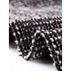 thumbnail image 5 of BLUSAS DE TWEED PARA MUJER INSPIRE CHIC Patrón Jaspeado Manga Corta Casual Verano L Rosa Negro, 5 of 6