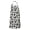Black And White, variant on Black and White Leopard Pattern Apron-Garden Aprons for Women with Pockets-Cotton Linen Waterproof Kitchen Cooking Gardening Aprons Adjustable for Kitchen,Cooking,BBQ and Salon 33x27 Inch