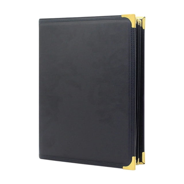 HILABEE Menus Cover Clear Viewing Refillable Menu Organizer Cafes Party Menus Folder Style E