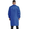 thumbnail image 2 of TiaoBug Men's Work Overalls One Piece Wear Resistant Dustproof Work Coat Long Sleeve Lab Coat Royal Blue 185/3XL, 2 of 8