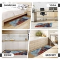 thumbnail image 6 of Yiaed Cartoon Train Hot Air Balloon Kitchen Rugs Sets of 2 Kitchen Mats Cushioned Anti Fatigue Kitchen Rug Tapetes Para Cocina for Sink,Laundry Room, 6 of 6