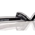 thumbnail image 2 of Happy Birthday Ribbon, Satin Ribbon with Organza Edge for Gift Wrapping (Black), 2 of 3