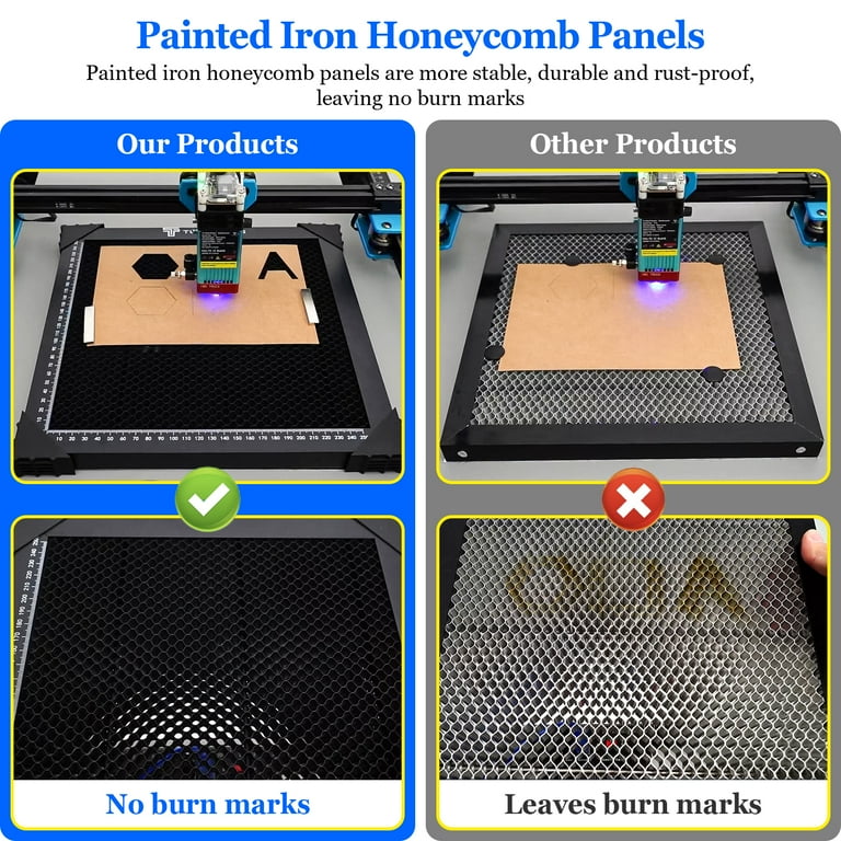 Honeycomb Laser Bed 400mm x 400mm, Laser Honeycomb Bed for Laser