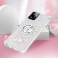 thumbnail image 5 of Glitter Clear Sparkly Bling Case for Motorola Moto G Power 5G 2023, Flowing Liquid Quicksand Cover with Diamond Ring Holder Case for Motorola Moto G Power 5G 2023  Colorful, 5 of 14