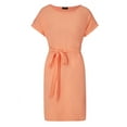 thumbnail image 3 of UVN Summer Dresses for Women Striped T Shirt Dress Casual Midi Dress Short Sleeve Sundress with Pockets, 3 of 7
