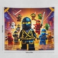 thumbnail image 2 of Ninjago Tapestry Luxury Wall Hanging Tapestries Decor Gift For Bedroom Living Room Dormitory Aisle Mural Blanket, 2 of 8
