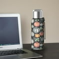 thumbnail image 5 of 20 Oz Fall Pumpkins and Leaves Pattern Coffee Tumbler Double Wall Insulated Stainless Steel Water Bottle | Metal Reusable Thermoses Flask with Cup Cap | Leak & Sweat Proof with Anti-Dust Lid, 5 of 7