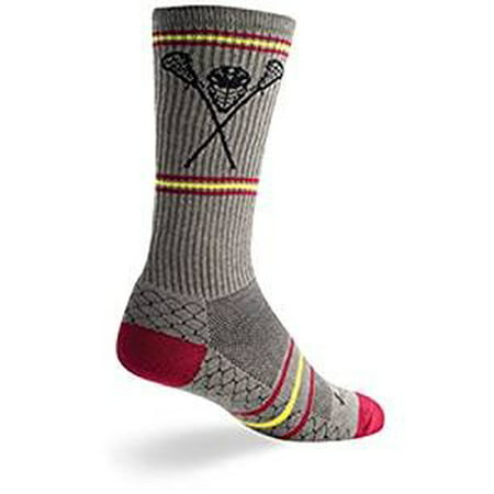 Socks - SockGuy - Lacrosse Padded LAX Crest L
