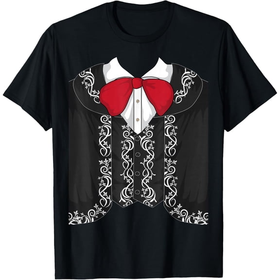Premium model-Unisex-100% cotton-Mexican Mariachi Halloween Costume Shirt Cool Mariachi Gift T-Shirt