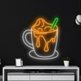 thumbnail image 5 of Handmadetneonsign Hot Cocoa Chocolate Neon Sign, Chocolate Wall Art Decor, Coffee Drink Shop Wall Decor, 5 of 5
