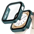 thumbnail image 2 of Vidrio + cubierta para la serie de estuches de Apple Watch 8 7 6 5 4 se 44 mm 40 mm 41 mm 45 mm Protector de pantalla de borde recto Accesorios para Apple Watch, 2 of 5
