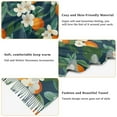 thumbnail image 5 of FORMRS Womens Scarf Winter Soft Long Big Warm Shawls Wrap Tassel Scarves, Orange Fruit, 5 of 9