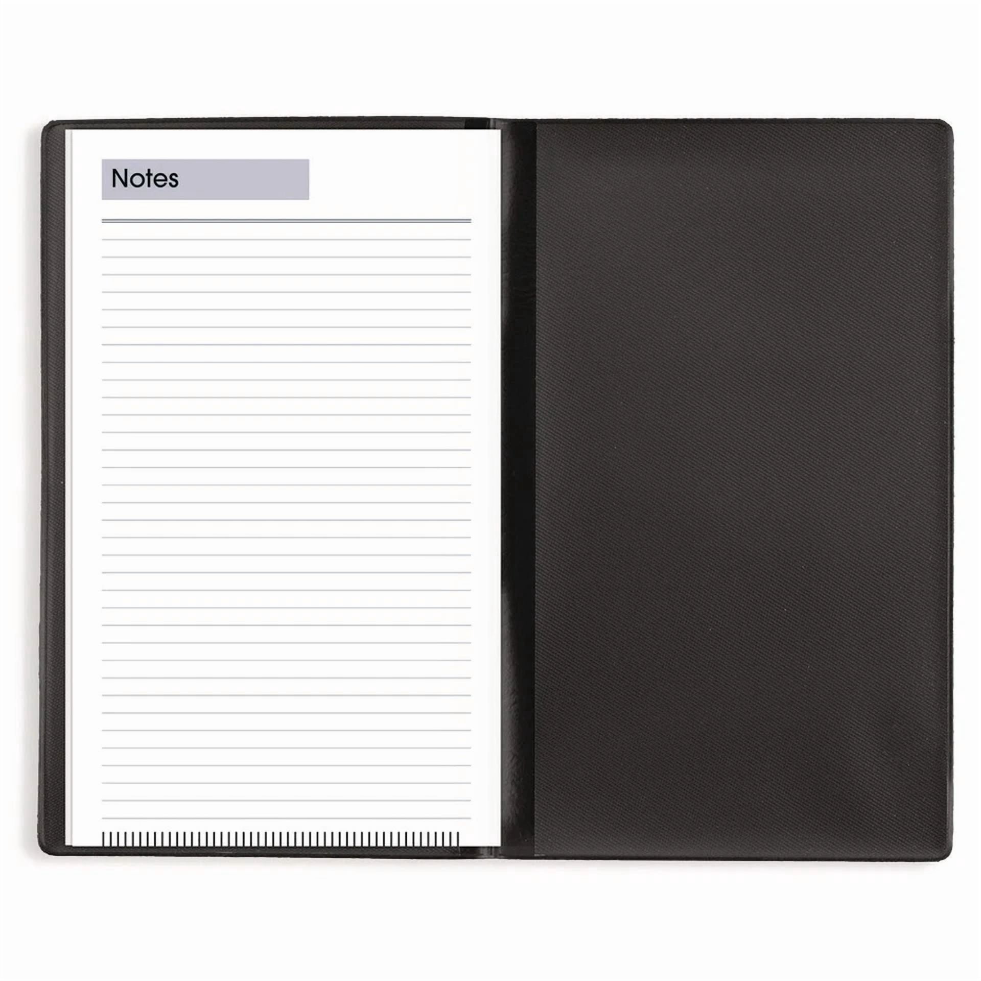Acco Sk4800 6" X 3.5" Jan-Dec 2026 Weekly Pocket Planner - Black Cover New