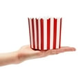 thumbnail image 4 of Juvale 100 Pack Red and White Mini Popcorn Boxes for Party, Bulk Paper Popcorn Containers for Movie Night Decorations (3 x 4 In), 4 of 7