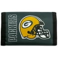 thumbnail image 1 of Green Bay Packers Wallet Nylon Trifold, 1 of 1
