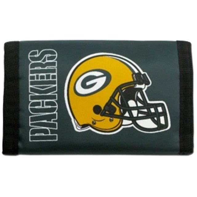 Green Bay Packers Wallet Nylon Trifold