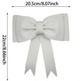 thumbnail image 2 of NOGIS 2Pcs White Oversized Bow Cake Toppers for Girls Bow Cake Decoration Wedding Cake Toppers Cake Decorating Kit for Girl Birthday Wedding Party Cake Decorations, 2 of 7