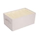 thumbnail image 1 of Cesto de almacenamiento de ropa plegable, caja de juguetes, cesta organizadora, organizador de armario Beige 6 Rejillas, 1 of 9
