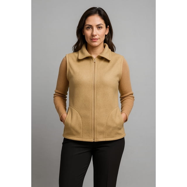 Chaleco Para Mujer De Polar, Chaleco Calientito