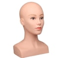 thumbnail image 5 of Model Head Head Female Manikin Display Head for Hairpieces Hats Glasses, 5 of 8