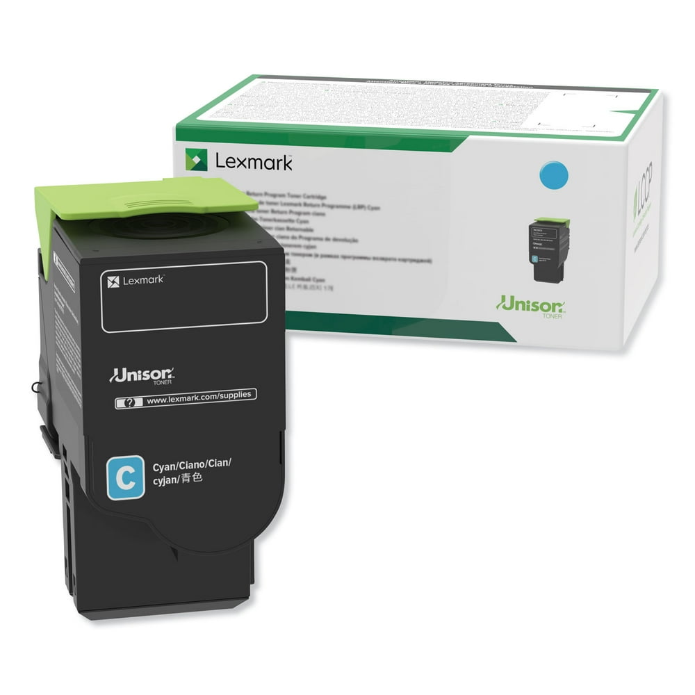Lexmark 78C1XC0 Return Program Extra High-Yield Toner, 5000 Page-Yield ...
